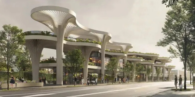 酷炫、摩登、垂藤、花海......魔都雨林菜市场，简直美到犯规！