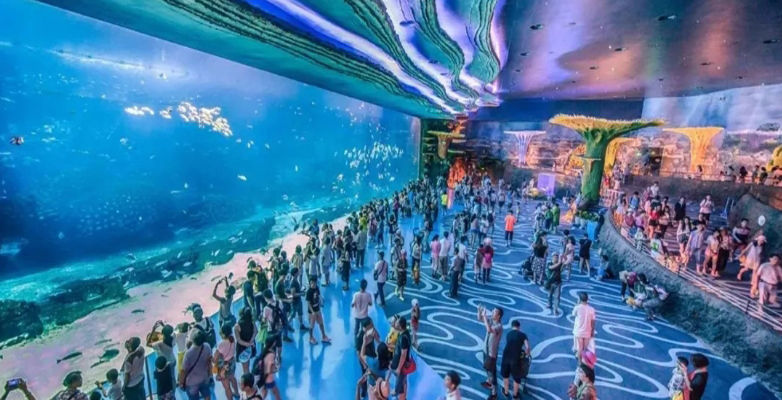 海洋馆 商业街，如何做到客流共享？