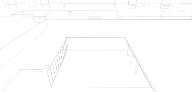 近两年流行的“下沉式”空间布局，一种新的设计方式