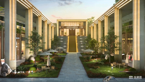 近两年流行的“下沉式”空间布局，一种新的设计方式