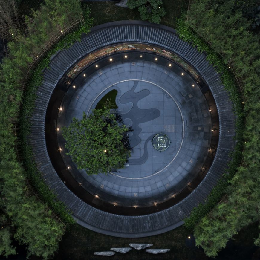 近两年流行的“下沉式”空间布局，一种新的设计方式