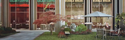 近两年流行的“下沉式”空间布局，一种新的设计方式