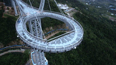 一个敢想一个敢建,盘点国内六大创意玻璃桥